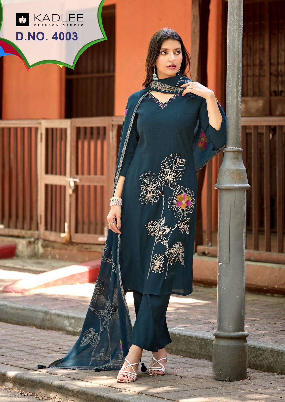 RAAHI By KADLEE 4001 To 4006 Series Designer Ethnic Wear Collection Roman Silk Kurtis At Wholesale Price